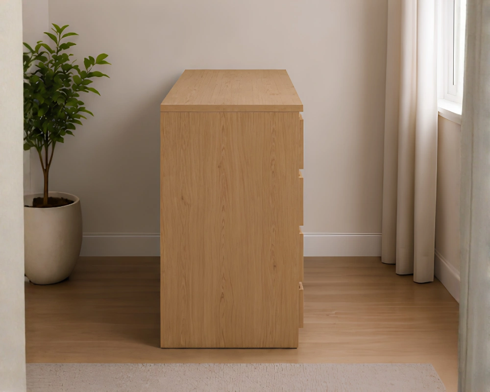 Chest of 4 Drawers - Four Drawers - Elegant Premium Wooden Bedroom Cabinet UK - Image 3