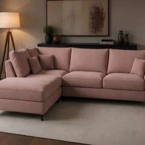 Spacious Dylan 4 Seater Corner Sofa – Luxury Family Seating