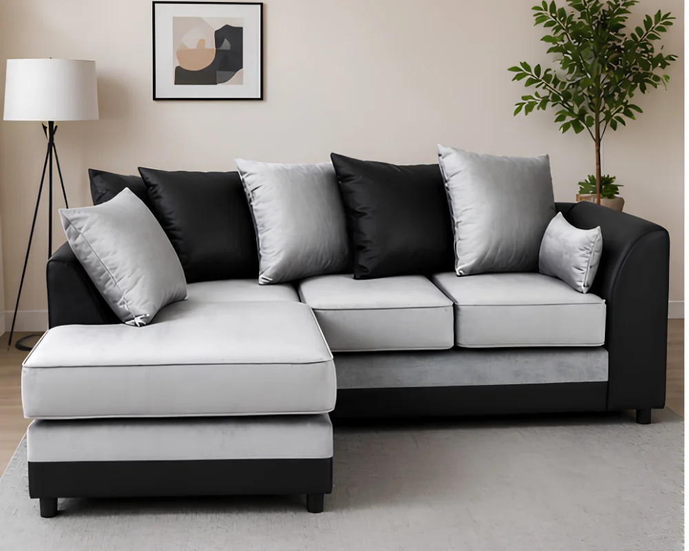 Premium Dylan 4 Seater Corner Sofa – Soft & Durable Build