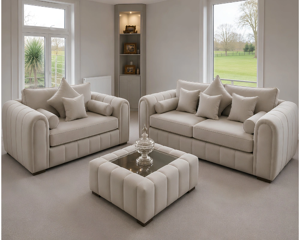 Lilly 3+2 Seater Sofa – Luxury Lilly 3+2 Sofa Set - Image 3