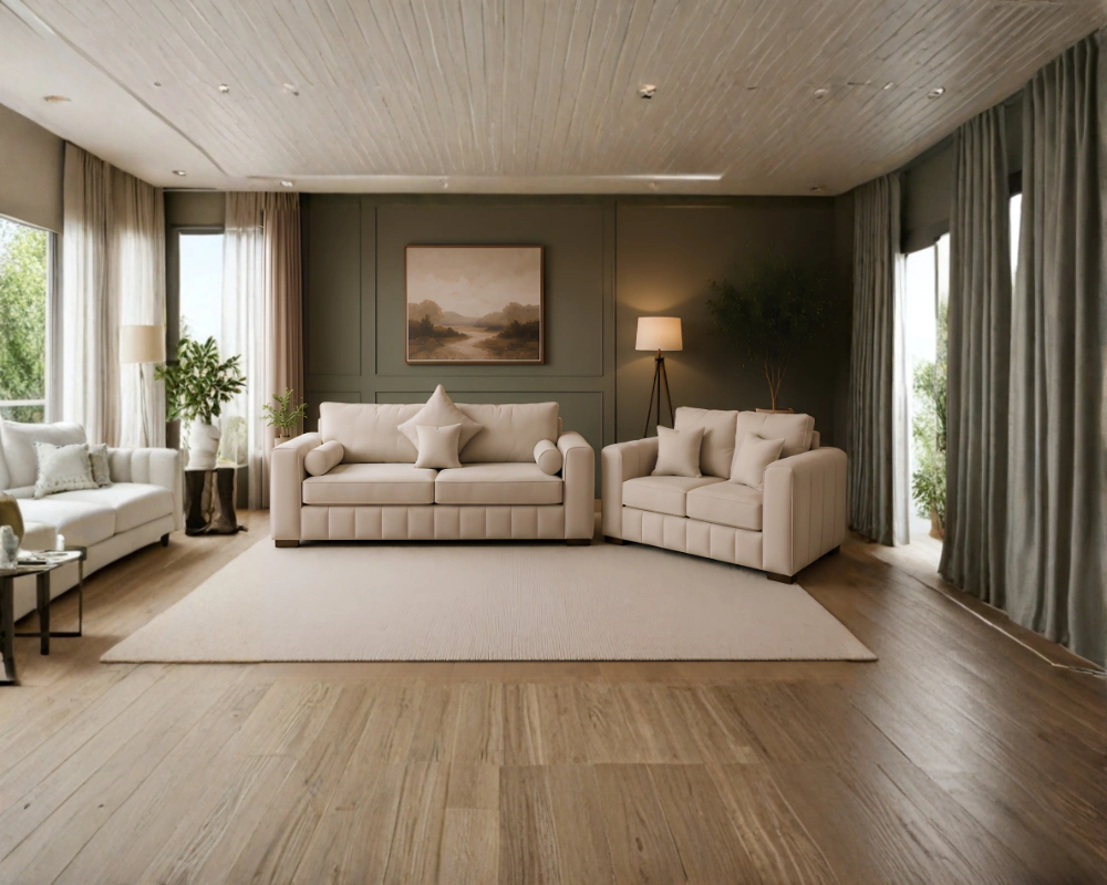 Lilly 3+2 Seater Fabric Sofa – Lilly Premium 3+2 Sofa Set - Image 2