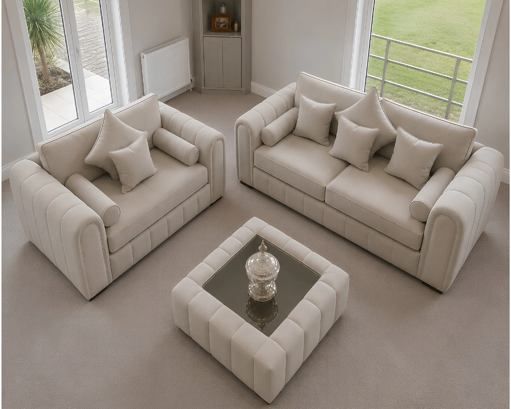 Lilly 3+2 Seater Sofa – Luxury Lilly 3+2 Sofa Set - Image 2