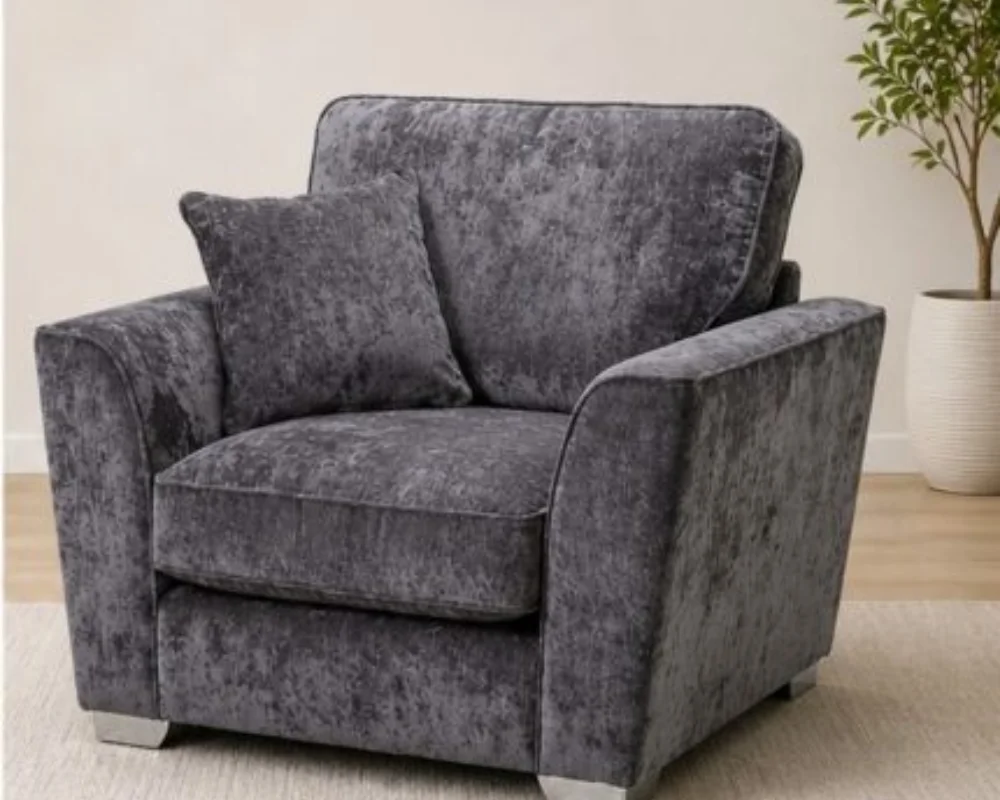 One Seater Sofa - Dylan Premium Sofa Chair – Luxury 1 Seater Sofa - Image 2
