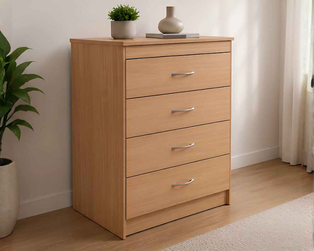 Chest of Drawers 4 – Elegant Storage Solution for Modern Bedroom Furniture - Image 4