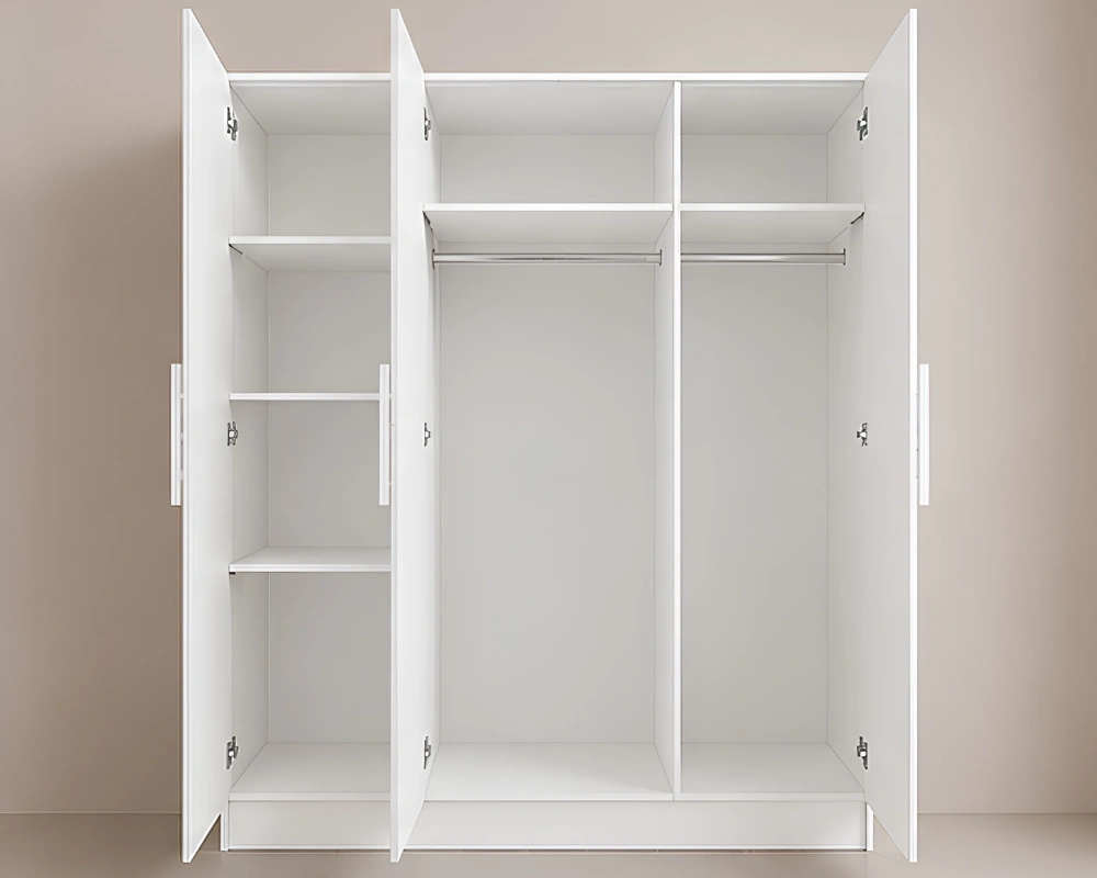 Modern 3 Door Wardrobe for Bedroom - Modern 3 Door Wardrobe for Bedroom- 3 Door Wardrobe - Image 3
