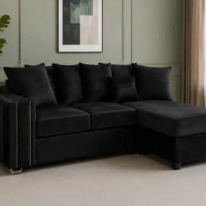 Maya 4 Seater L Shape Sofa – Stylish Corner Lounge Sofa - Modern Maya 4 Seater Sofa
