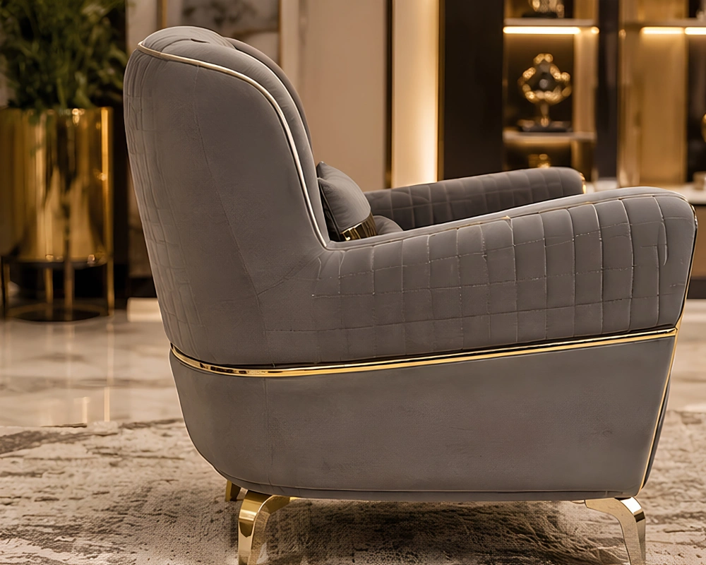 Comfortable 1 Seater Sofa – Stylish & Modern Living Room Furniture - Image 3
