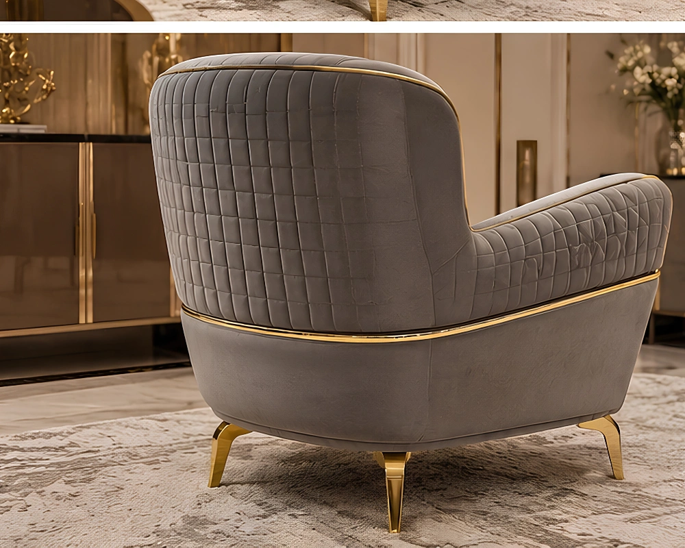 Comfortable 1 Seater Sofa – Stylish & Modern Living Room Furniture - Image 4