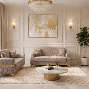 Stylish Modern 2+2 Sofa Set – Complete Lounge Furniture