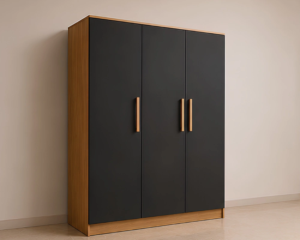 3 Door Wardrobe - 3 Door Wardrobe with Spacious Storage - Image 2