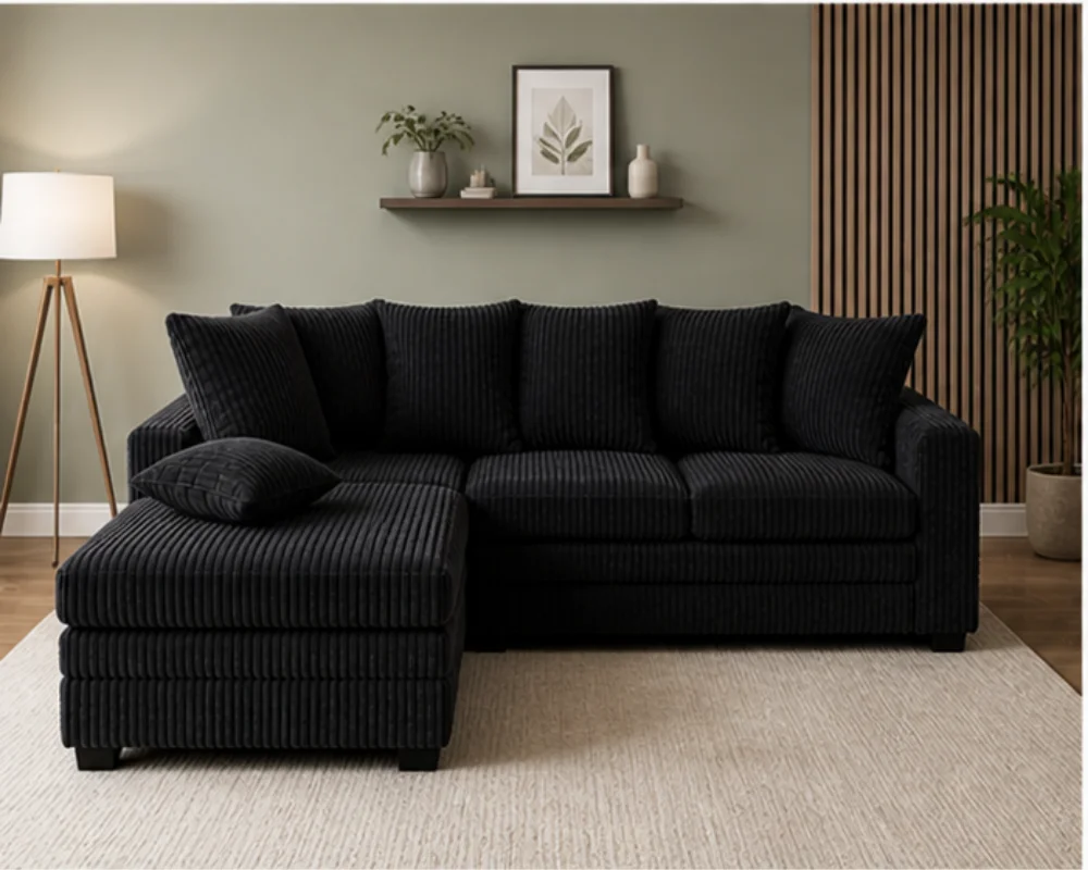 Stylish Dylan 4 Seater Corner Sofa – Comfortable & Elegant - Image 2