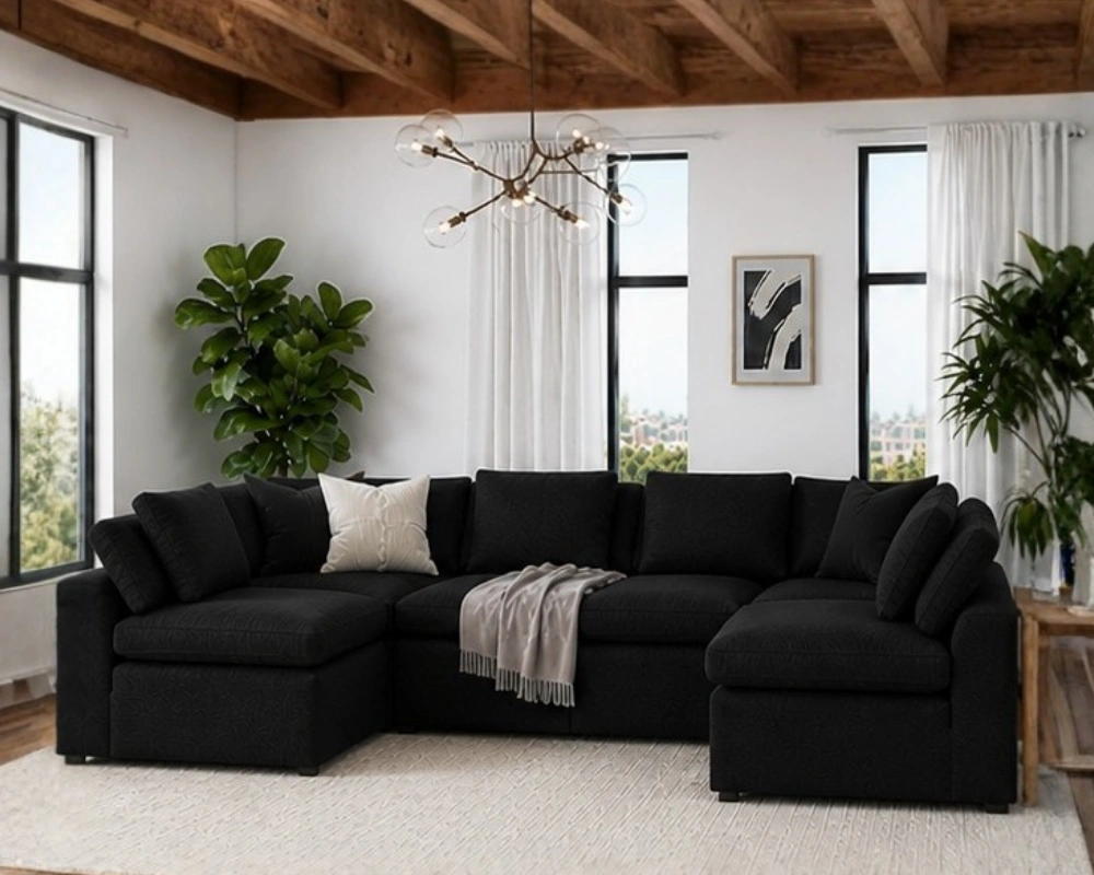 Sofa 6 Seater Sofa - Sofa U Shape - Image 4