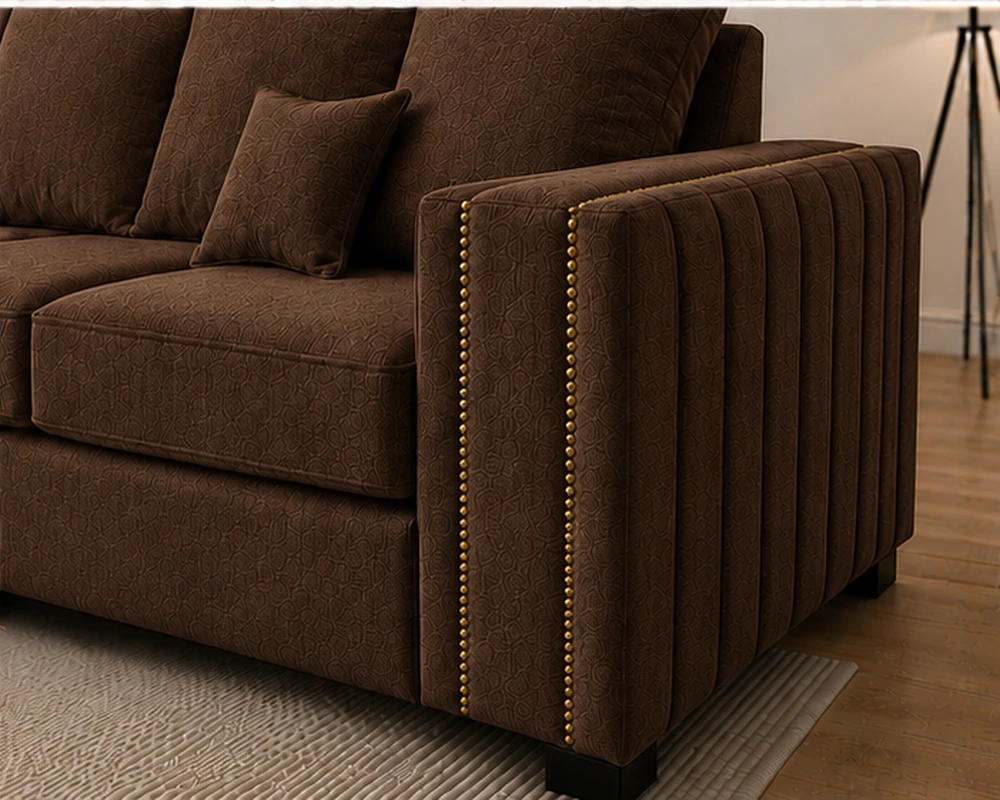 Elegant L-Shaped Sofa with Chaise – Modern Sectional Sofa for Stylish Living Rooms - Image 2