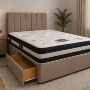 Super King Size Divan Bed - Divan Bed - Super King Size Divan Bed – Mattress Included with Storage