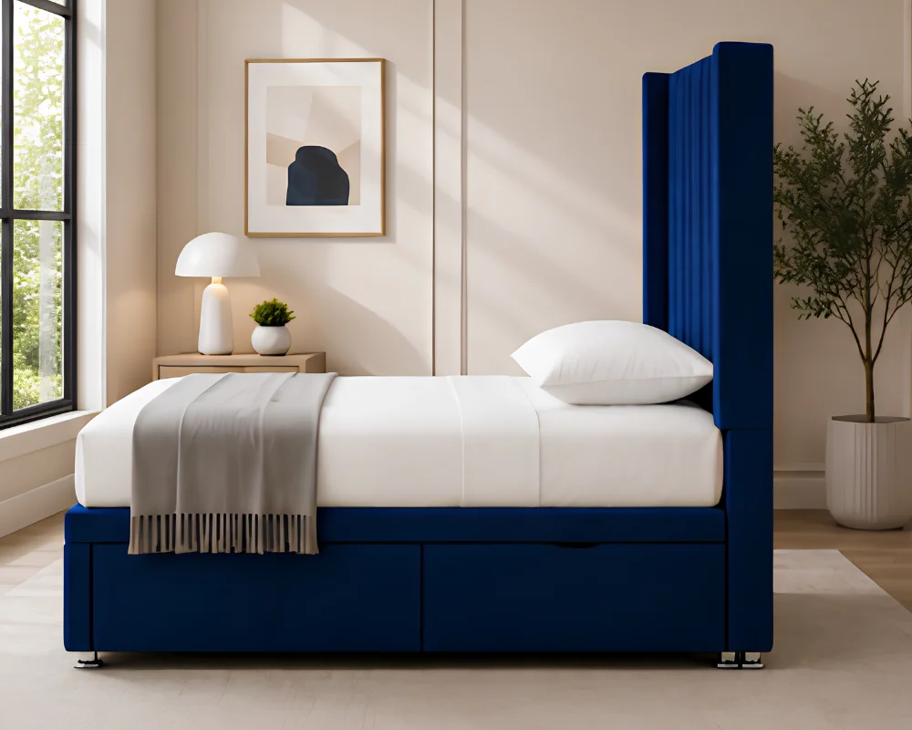 Single Storage Ottoman Bed with Mattress – Single Ottoman Bed Frame with Mattress - Image 3