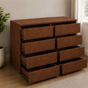 Chest of 4 Drawers – Elegant Designer Bedroom Chest - Chest of 4+4 Drawers