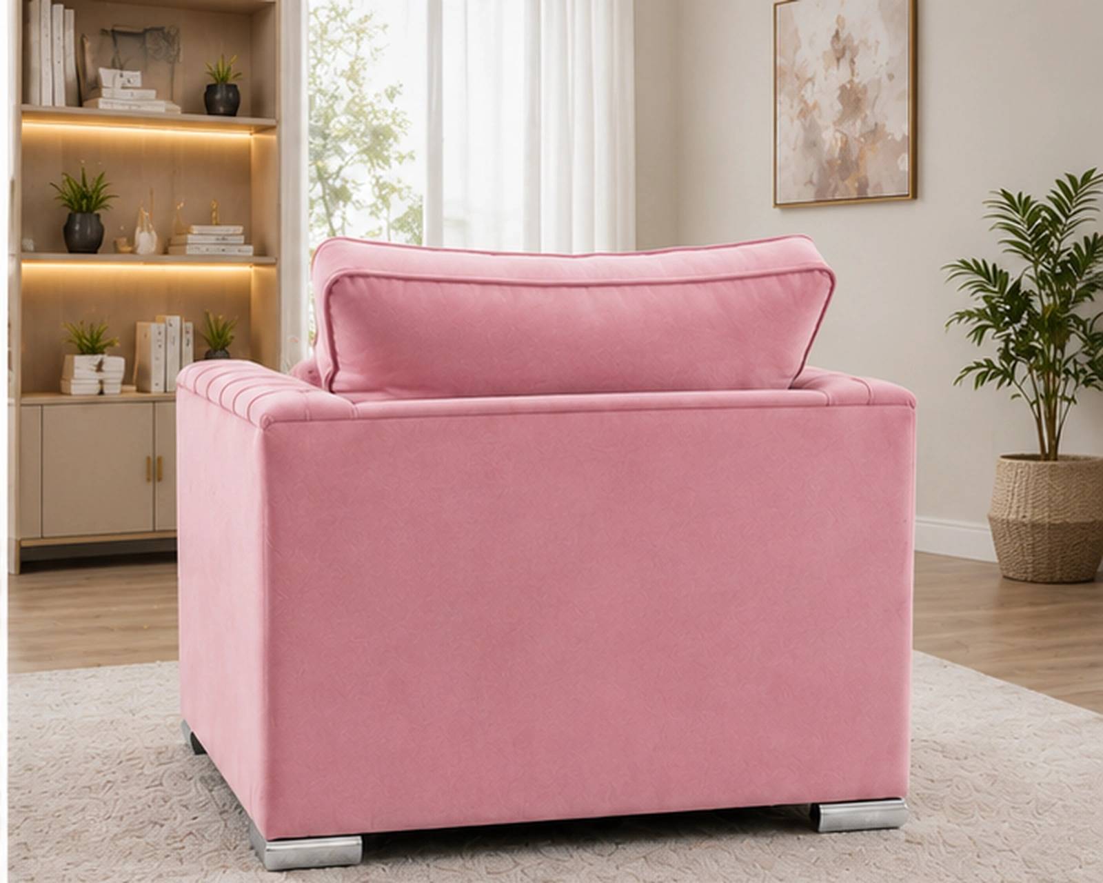 Elegant Chesterfield 1 Seater Sofa Regal Tufted 1 Seater Sofa - Image 4