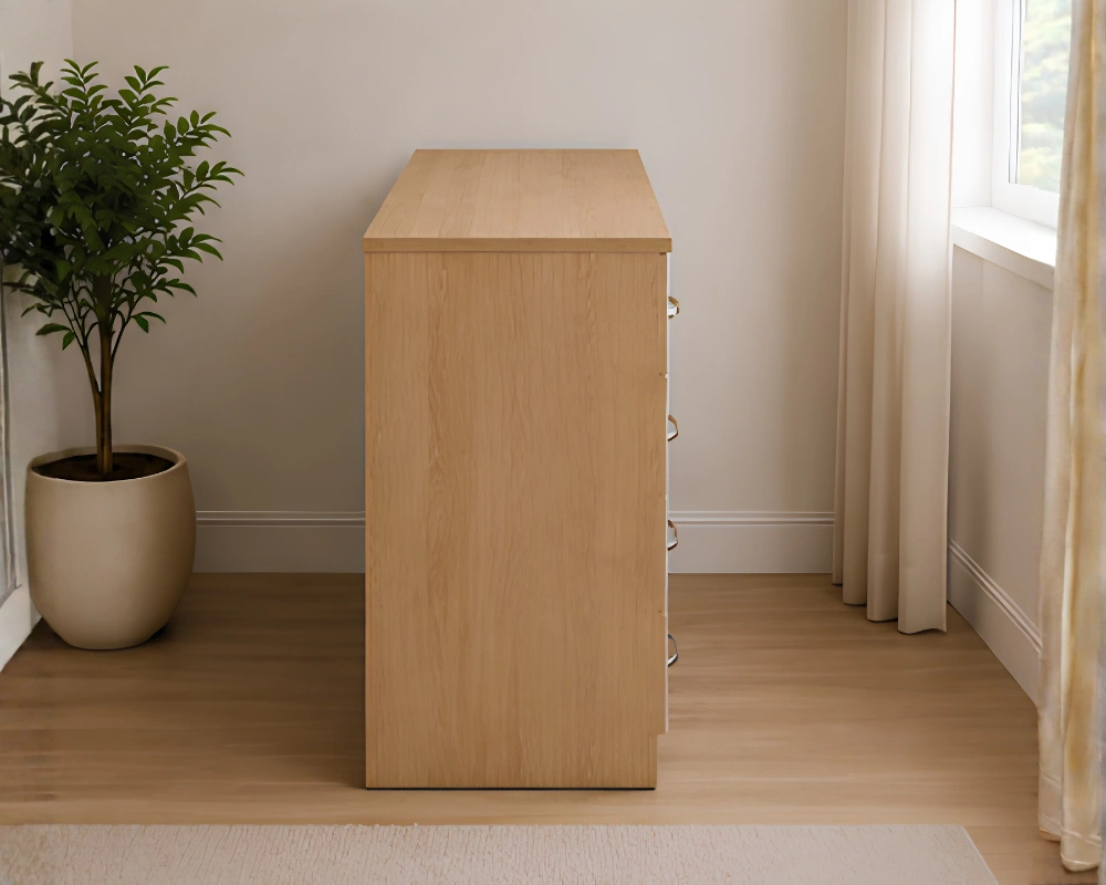 Stylish 4/4 Chest of Drawers – Contemporary Storage - Chest of 4 Drawers - Image 4