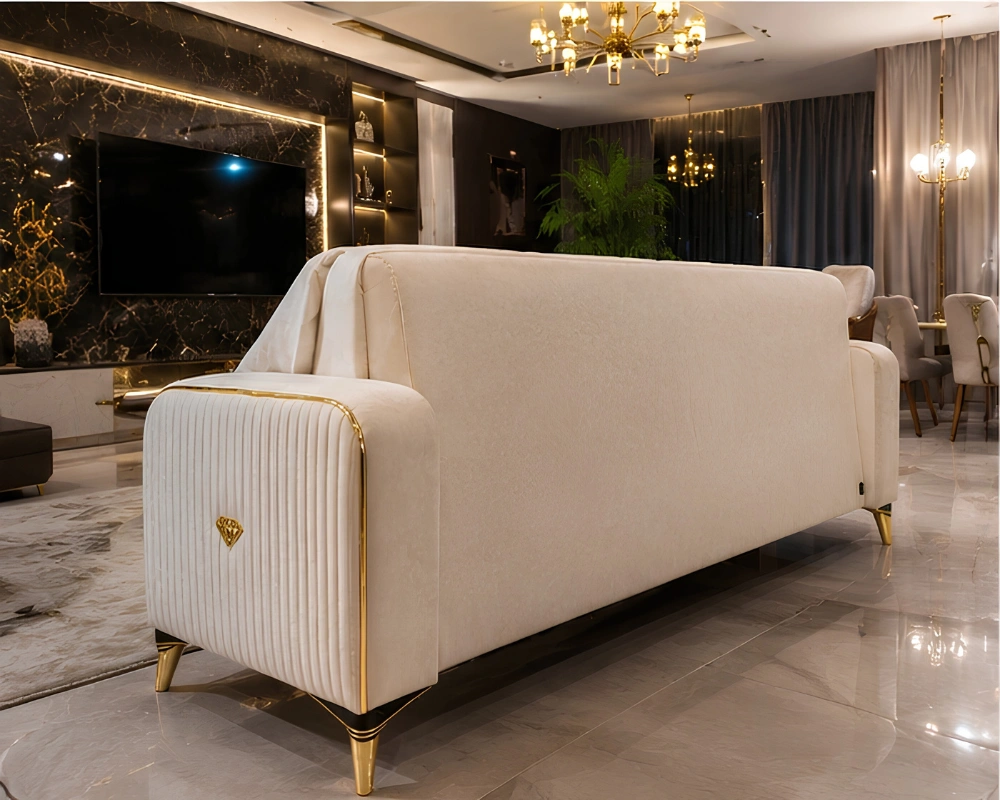 3 Seater Sofa Bed with Storage – Modern Convertible Design - Image 4