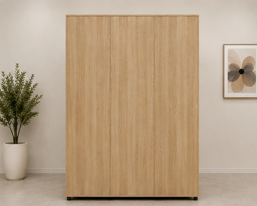 Modern Bedroom Wardrobe with 4 Doors, 4 Integrated Mirrors and 2 Practical Storage Drawers - Image 3