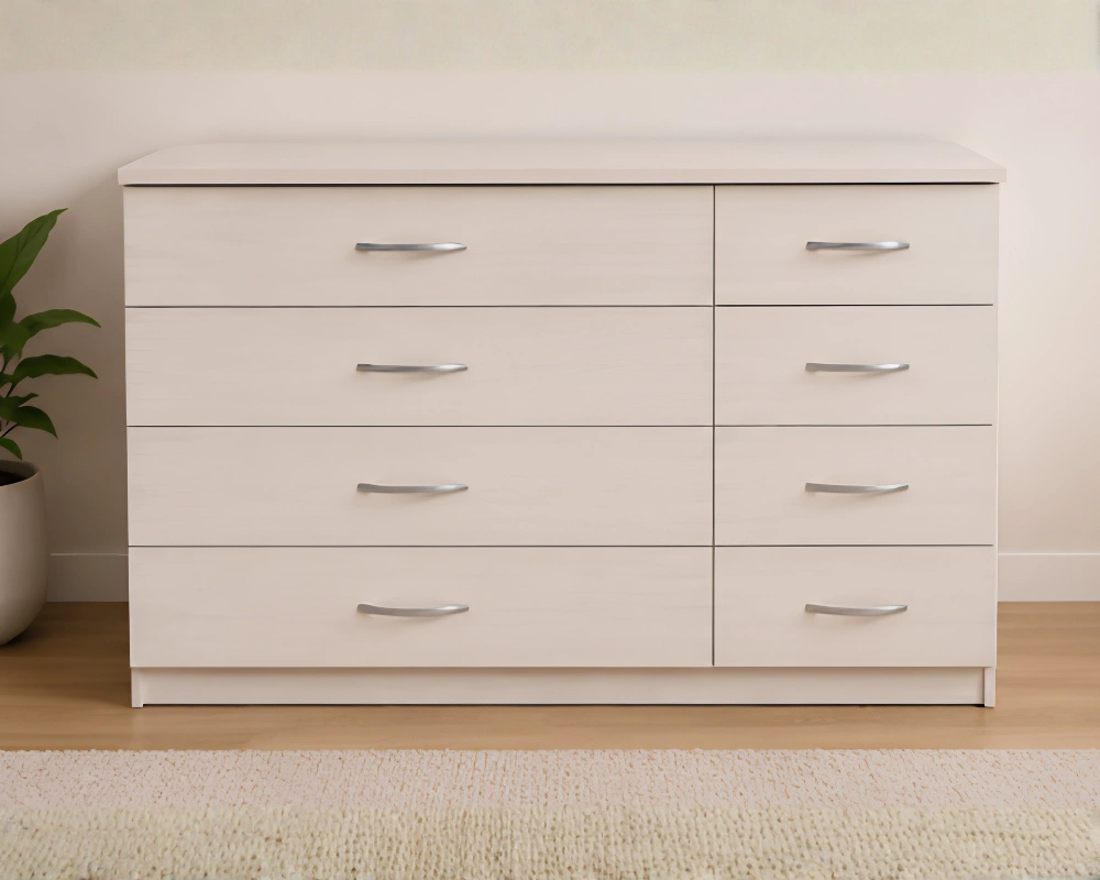 Chest of 4+4 Drawers - Luxury Wooden Drawer - Stylish Wooden Drawer - Image 2