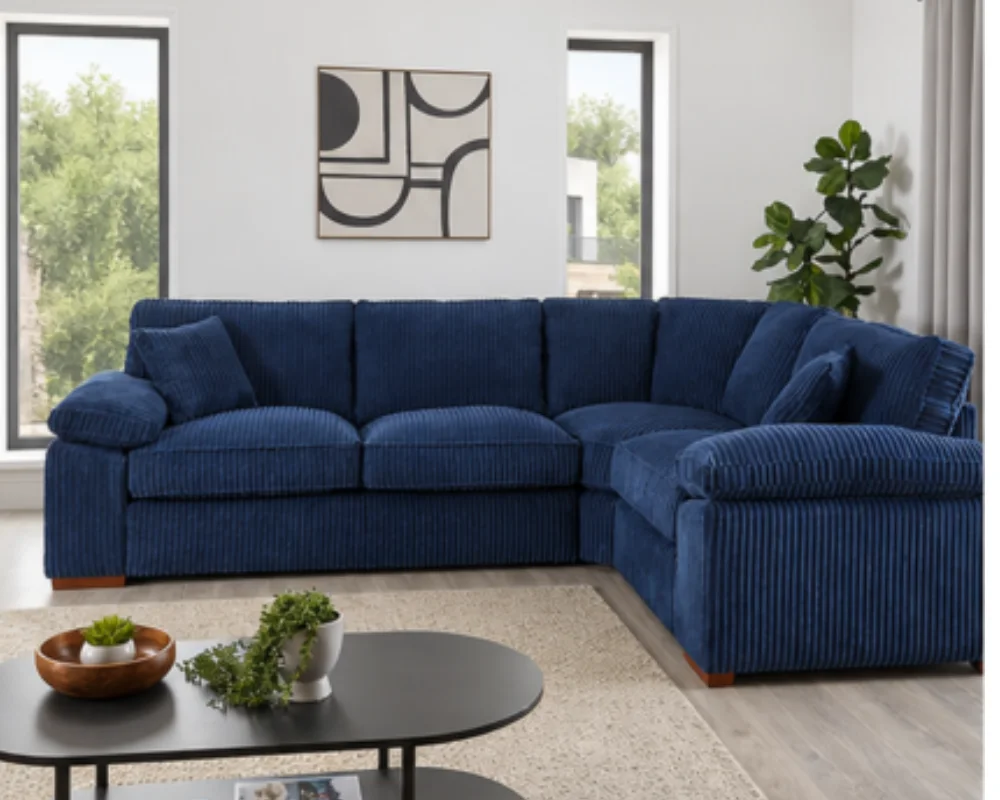 Premium Dylan 5 Seater Corner Sofa – Soft & Durable Build - Image 2