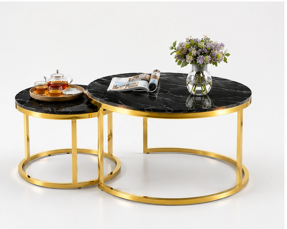 Elegant Designer Coffee Table – Premium Modern Living Room Centre Table - Image 3