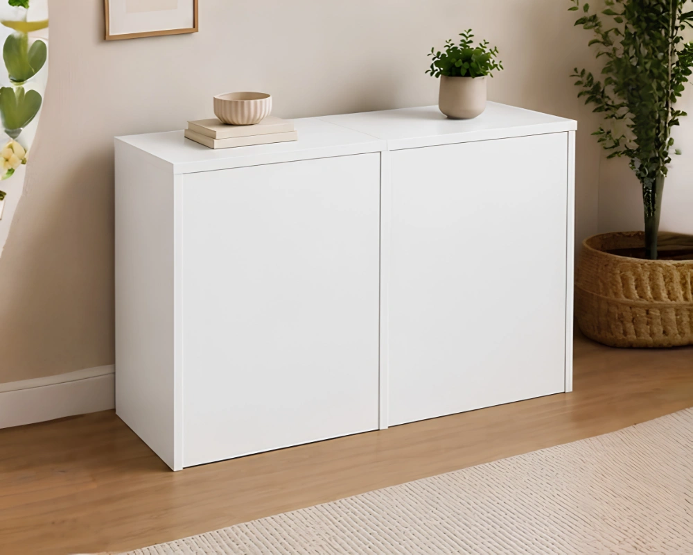 2 Bedside Tables - 2 Bedside Tables with 3 Drawers – Premium Stylish Side Tables - Image 3