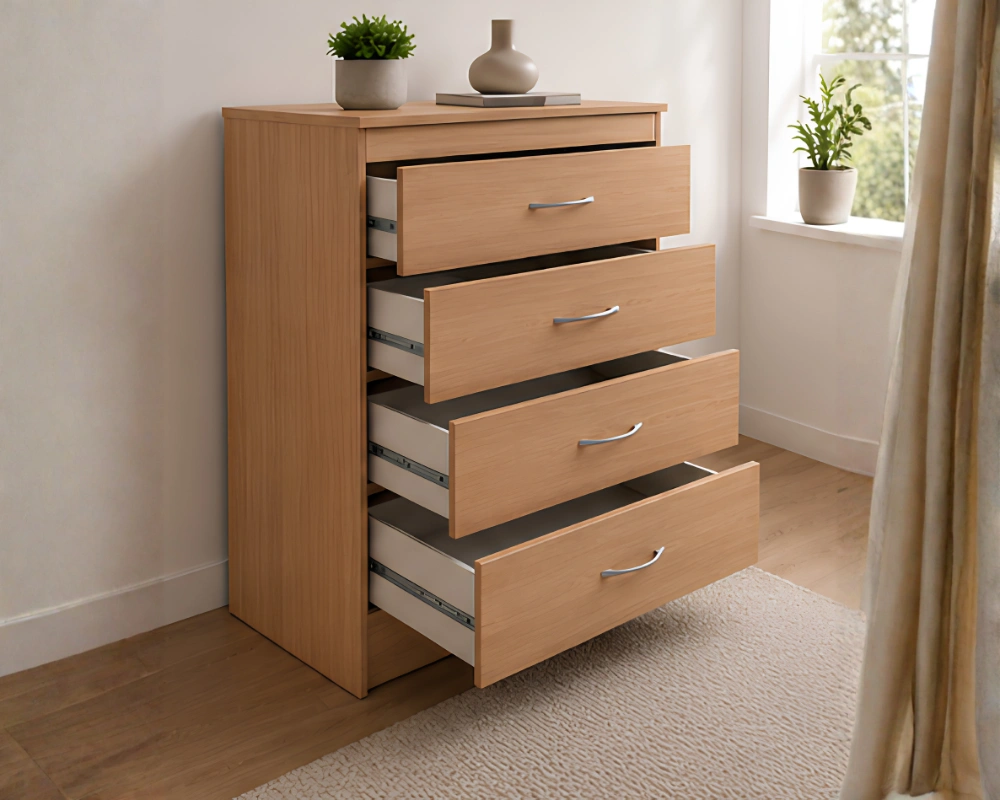 Chest of Drawers 4 – Elegant Storage Solution for Modern Bedroom Furniture - Image 3
