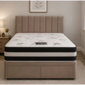 Premium Divan Bed Frame - Double Bed Frame with Storage – Mattress Included