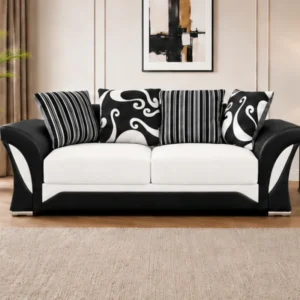Shannon 3 Seater Sofa – White Elegant Luxury Living Room Sofa