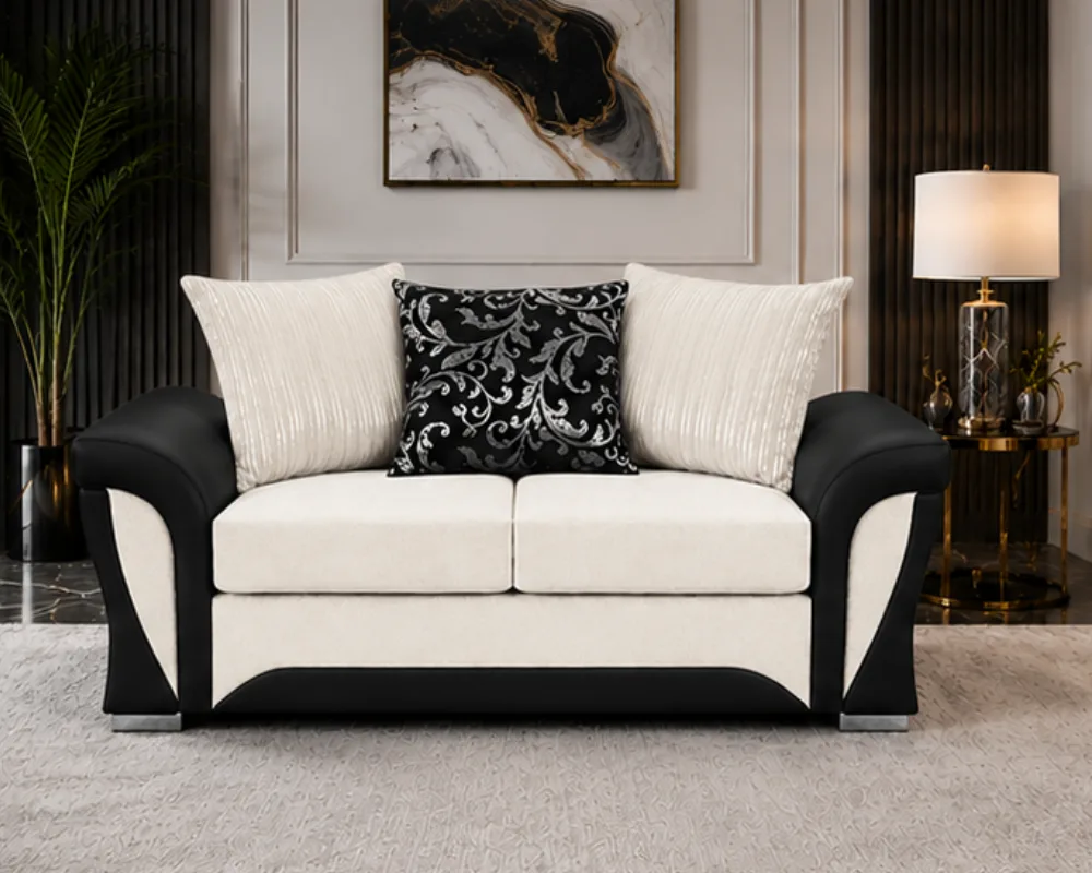 Elegant Off-White 2 Seater Sofa - Shannon Comfort 2 Seater Sofa