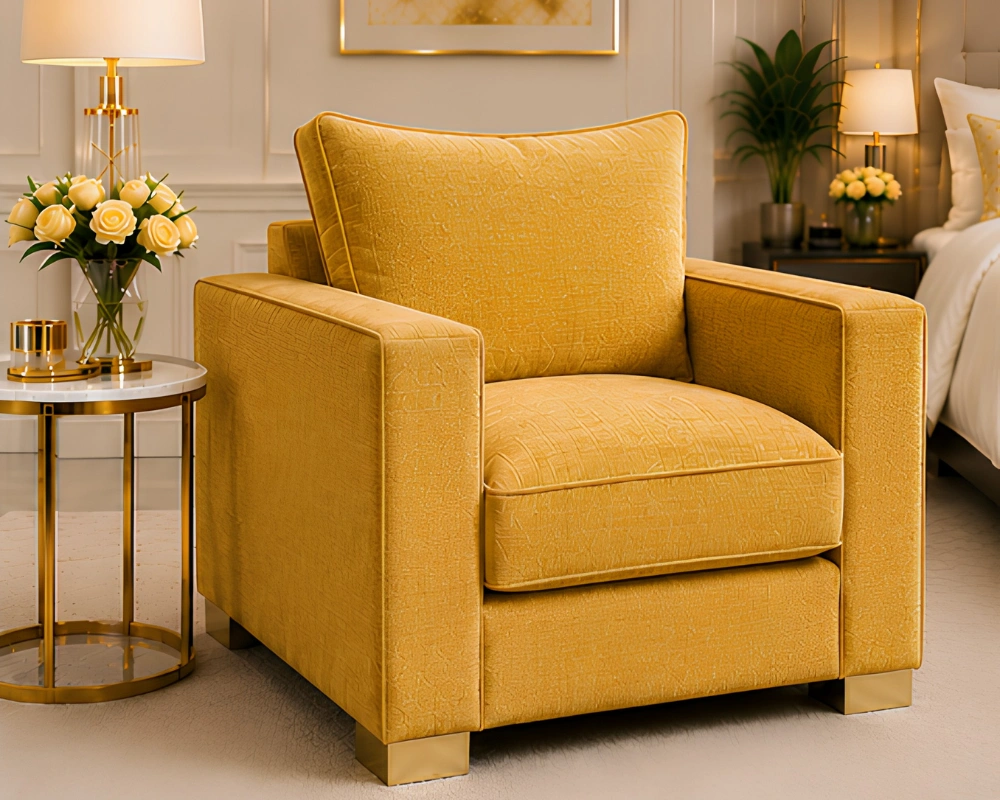 Sloane Elite 1 Seater Sofa - Sloane Single Seater Sofa – Modern Premium Lounge