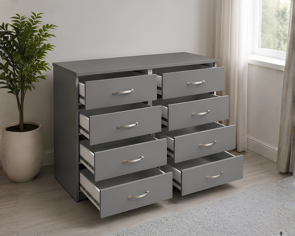 Premium 4/4 Chest of Drawers – Stylish Wooden Storage - Chest of 4 Drawers - Image 3