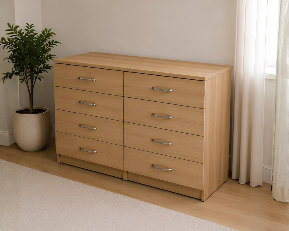 Stylish 4/4 Chest of Drawers – Contemporary Storage - Chest of 4 Drawers - Image 3