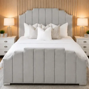 Arizona Signature Double Bed with mattress 160x200 cm -Luxury Bedroom Collection