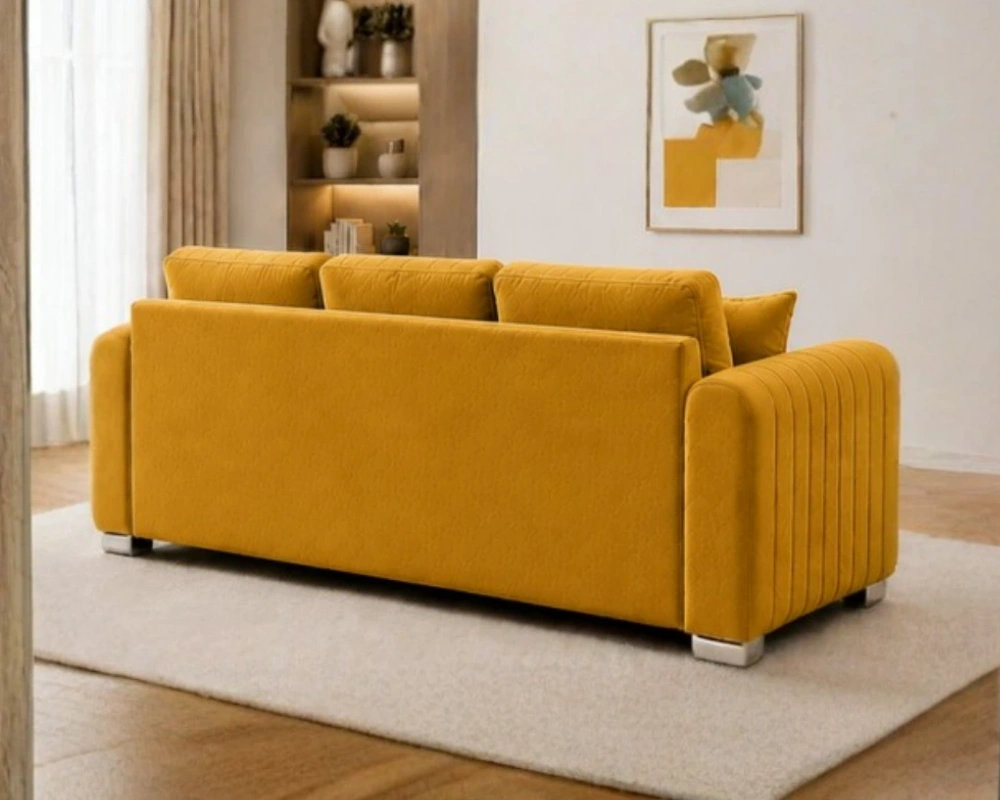 Lilly 3 Seater Sofa – Luxury Living Room Furniture - Image 4