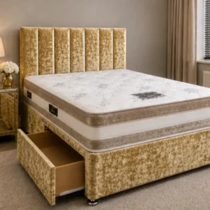 King Size Divan Bed Frame – Premium King Size Divan Bed – Mattress & Storage
