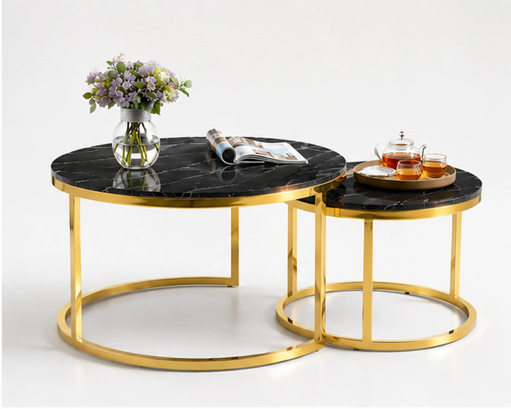 Elegant Designer Coffee Table – Premium Modern Living Room Centre Table - Image 4