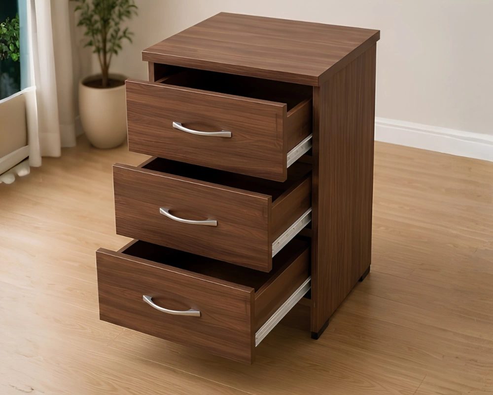 Two Bedside Table – Modern Bedroom Storage Cabinet - Image 4