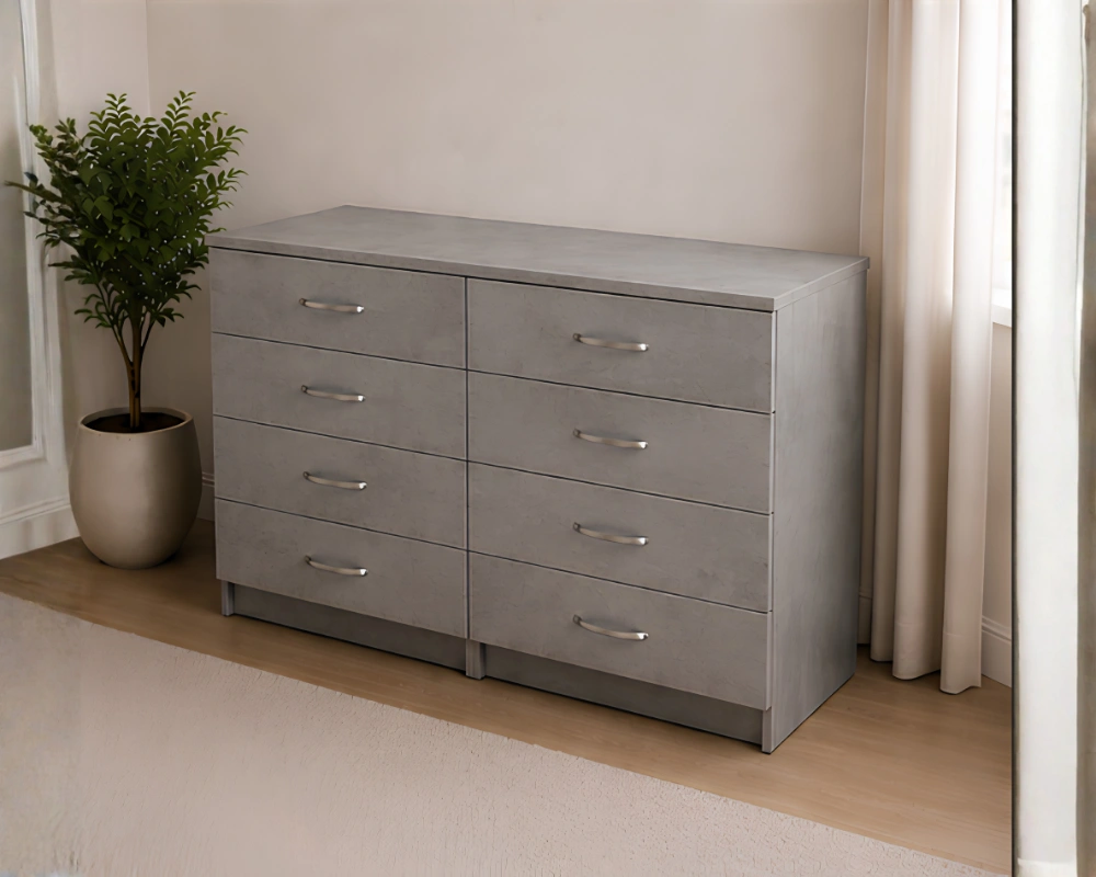 Chest of 4 Drawers – Chest of Drawers – Stylish Compact Storage Solution - Image 3