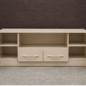 Modern Entertainment TV Unit with Storage Drawers & Side Cabinets – Elegant Home Furniture