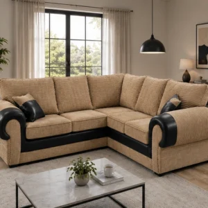 Modern L Shaped Corner Sofa – Elegant & Comfortable Design