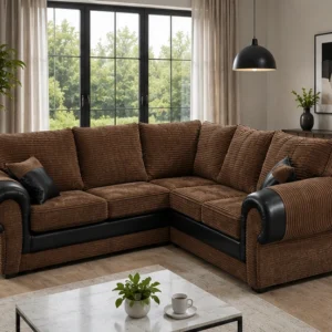 Modern Corner Sofa – Elegant & Comfortable L-Shaped Design