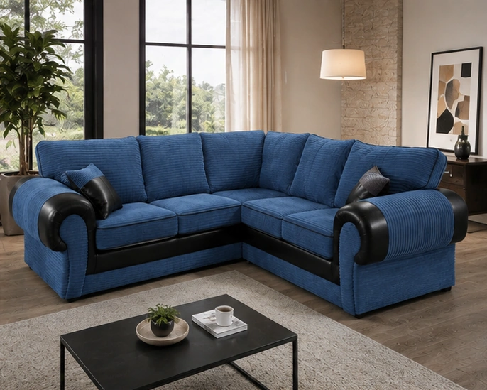 Luxury L Shape Sofa – Modern Corner Living Room Seating - Image 4