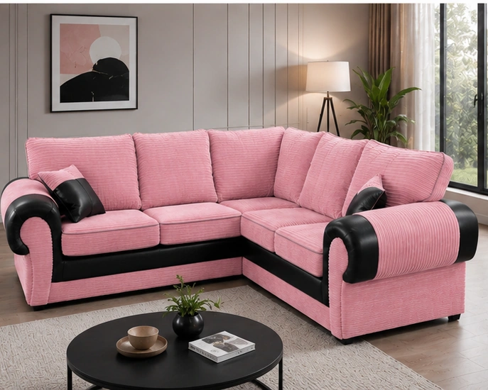 Luxury L Shaped Corner Sofa – Stylish Living Room Furniture