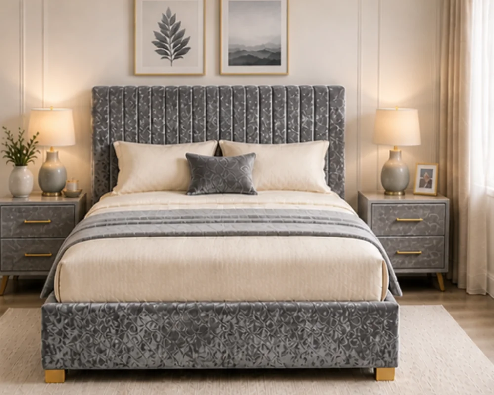 Modern Double – Divan Double Storage Bed Frame – Mattress Included - Image 4