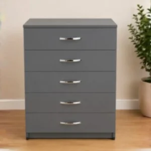 Chest of Drawers - Chest of 5 Drawers - Elegant bedroom furniture