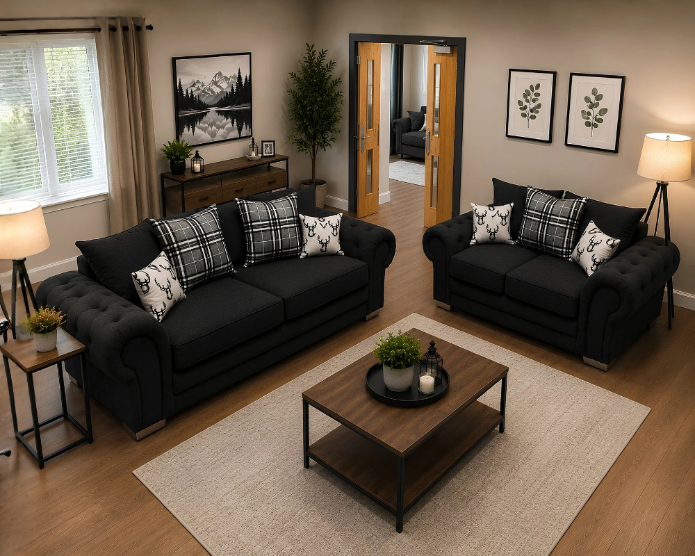 Luxury Verona Sofa 3+2 Seater – Verona Sofa - Premium Verona 3+2 Sofa Set - Image 2