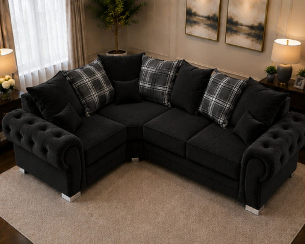 Verona 4 seater Corner Sofa - Four Seater Corner Sofa -Verona L Shape Sofa – Contemporary Corner Sofa